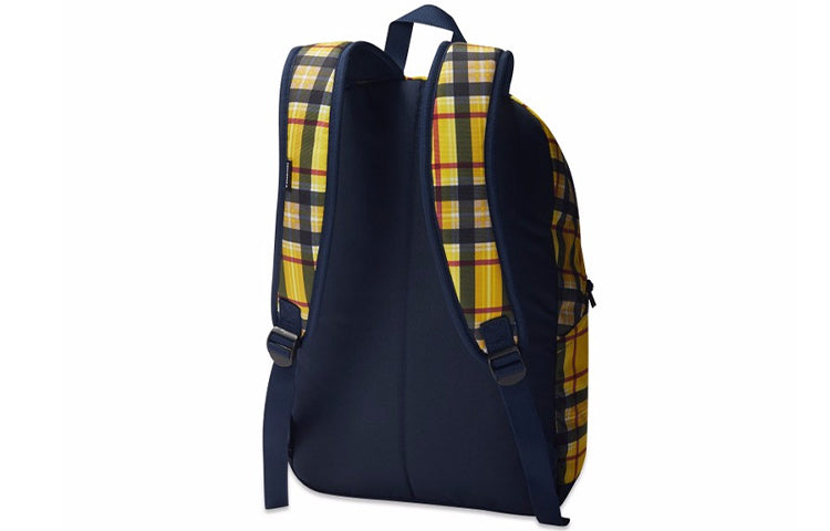 Converse Go 2 Plaid Backpack 'Yellow' 10019901-A02