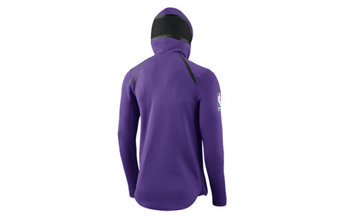 Nike Therma Flex Showtime NBA Lakers Hooded Jacket Purple 899849-504