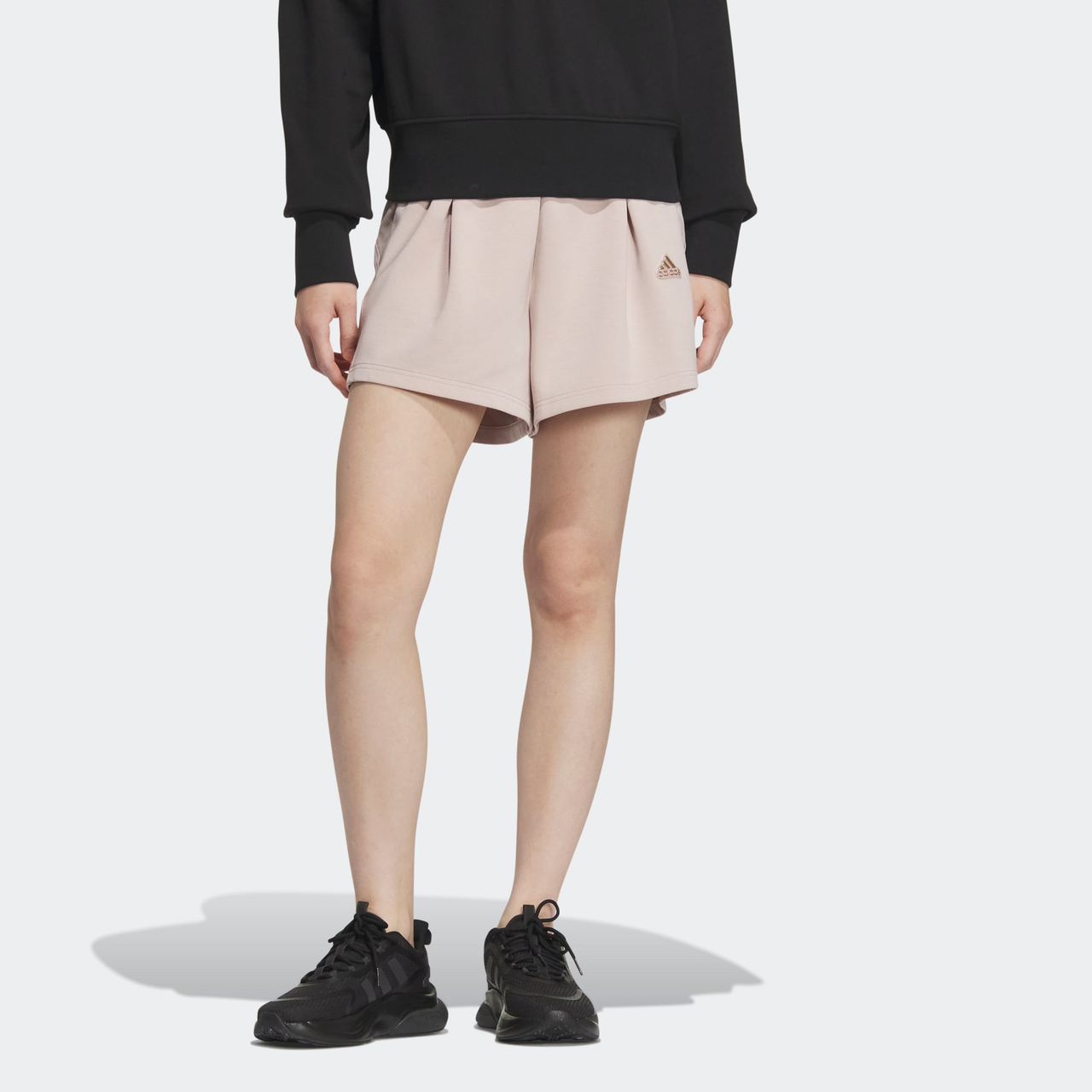 (WMNS) adidas Future Of Tech Knit Shorts 'Skin' IN9070
