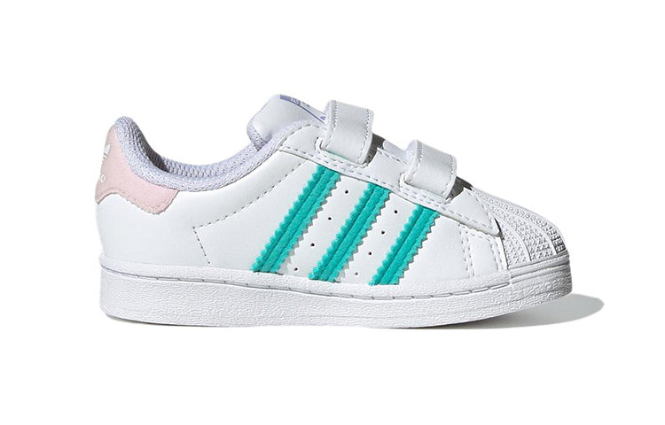 (TD) adidas originals Superstar CF 'White Yellow Pink' GY3364