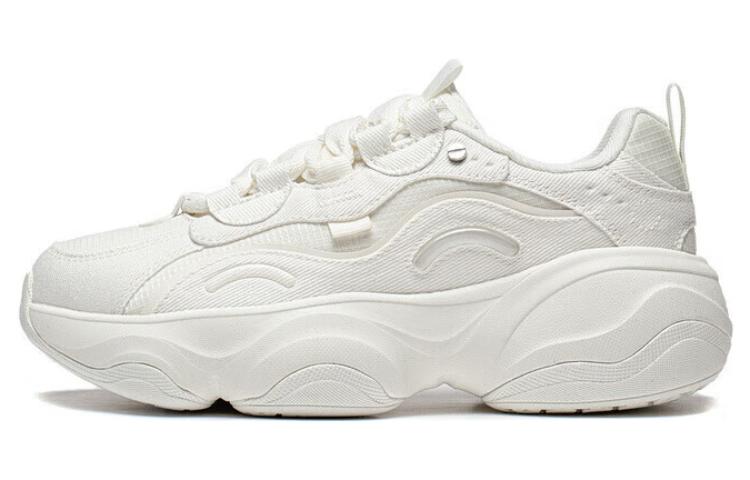 (WMNS) Li-Ning Mia Retro Dad Shoes 'White' AGCT126-1