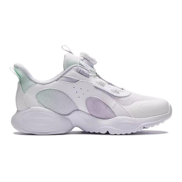 (GS) ANTA Running Series Sneakers 'White Purple' A322425536-3