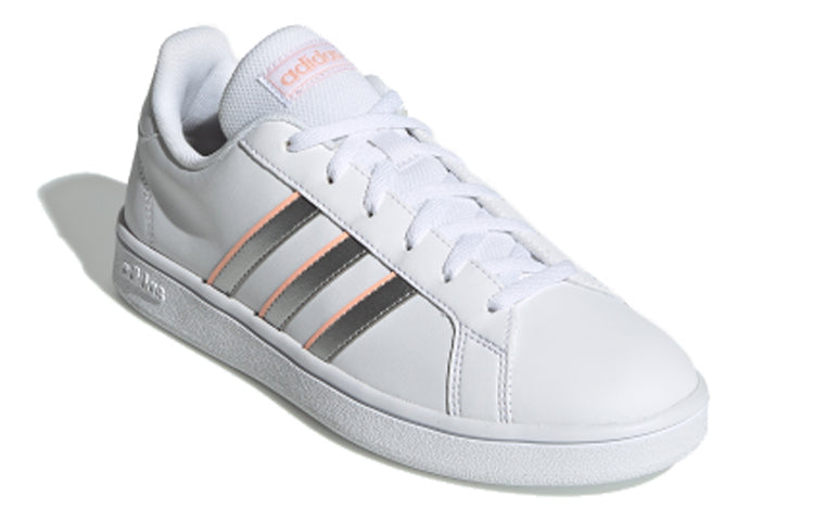 (WMNS) adidas neo Grand Court Base 'White Silver Pink' EG5949