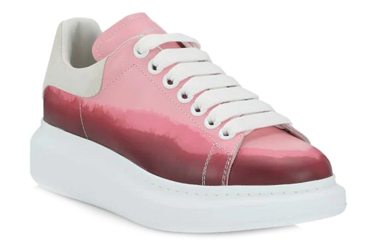 (WMNS) Alexander McQueen Oversized Sneakers 'Pink Dip-Dyed' 653938WIA469392