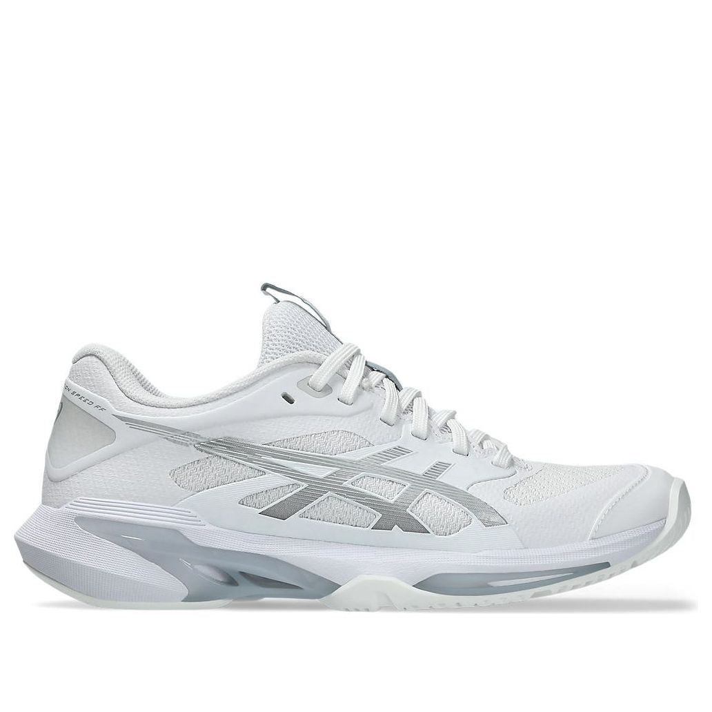 (WMNS) ASICS Solution Speed FF 4 'White Pure Silver' 1042A307-101
