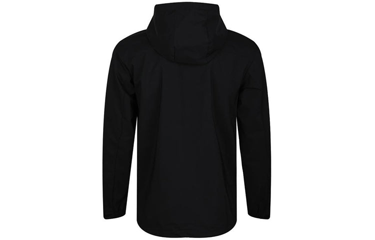 adidas Men's Hoodie Track Black Running Casual Windbreak Jackets EH3745