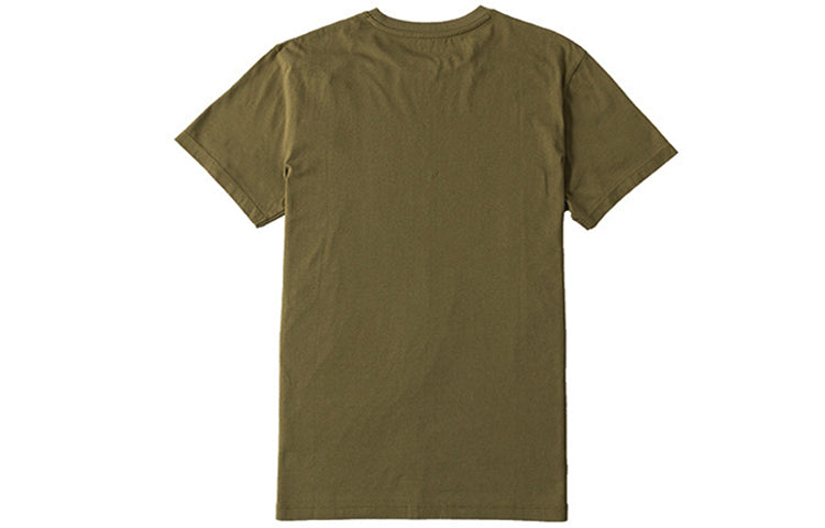 Men's Timberland Casual Round Neck Printing Short Sleeve Green A1OA2Q69