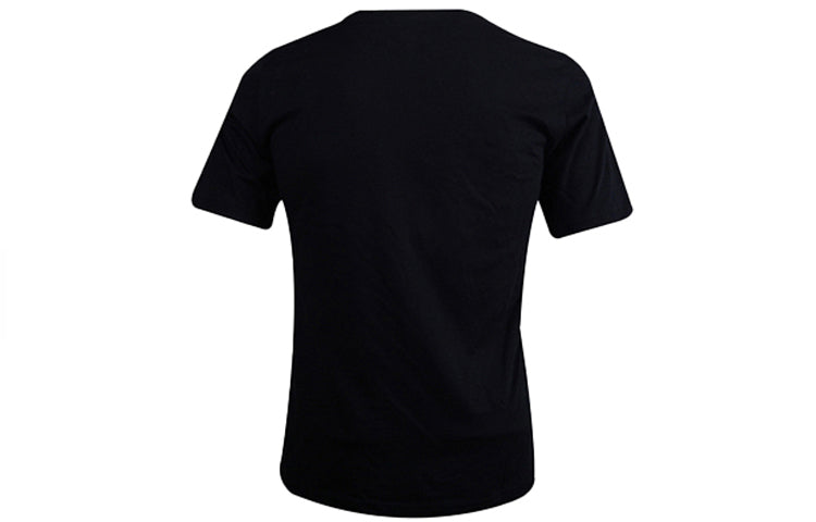 Converse Printing Pattern Short Sleeve Black 10018384-A04