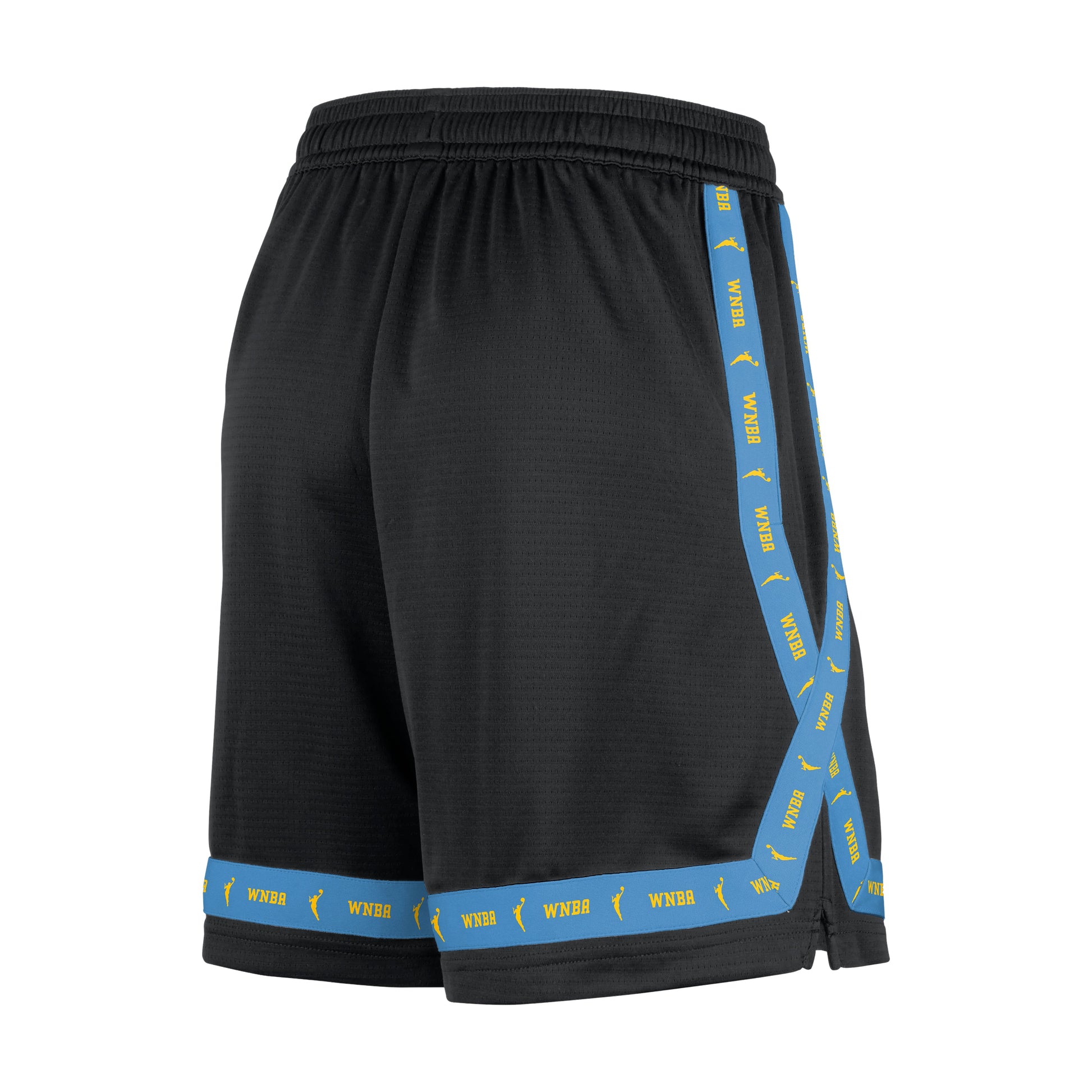 (WMNS) Nike Crossover WNBA Chicago Sky Shorts 'Black Brilliant Orange' IQ3663-010