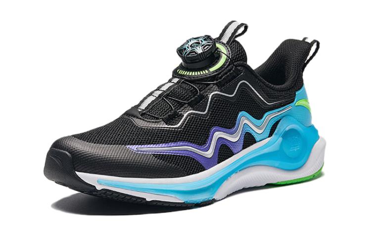 (GS) ANTA Running Series Sneakers 'Black Blue' A312425511-2