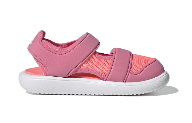(PS) adidas Comfort Cozy Breathable Sandals Pink GZ1249