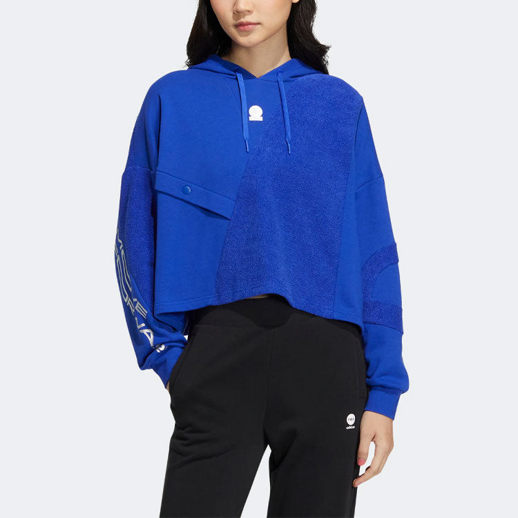 (WMNS) adidas Neo Hoodie 'Blue' IA6755