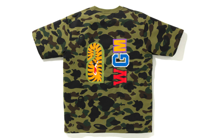A Bathing Ape WGM MULTI Short-sleeved MENS MULTI/Green 0ZXTEM109003D