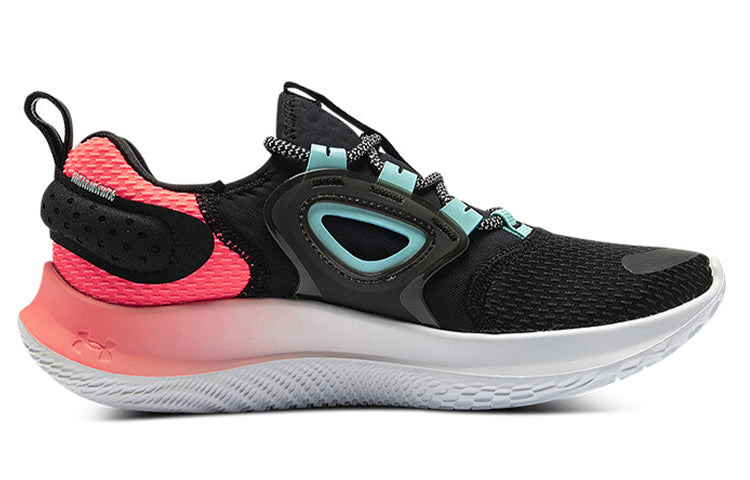 (WMNS) Under Armour Flow Velociti 'Black Bright Orange' 3025269-002