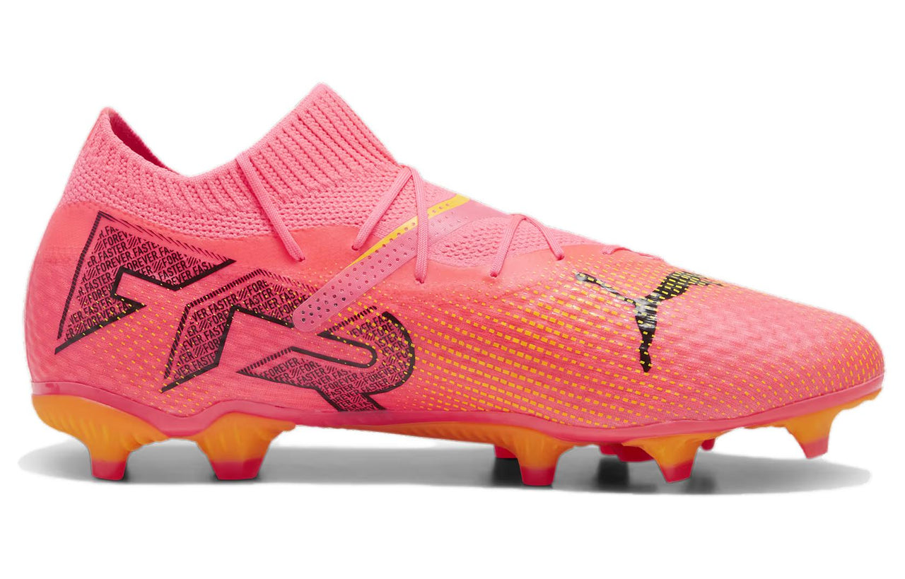 PUMA Future 7 Pro FG/AG Lace Up Soccer Sneakers 'Pink' 107707-03