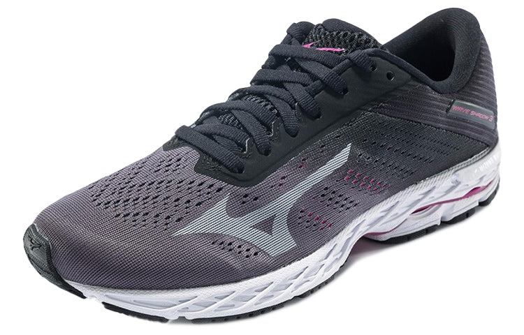 (WMNS) Mizuno Wave Shadow 3 Black/Purple J1GD193039