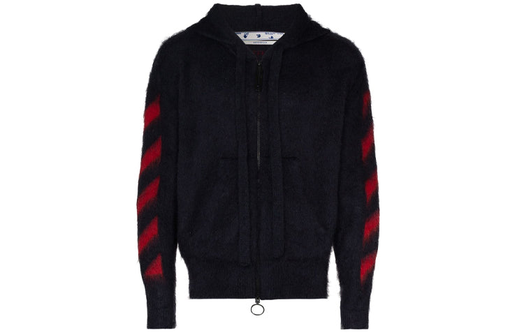 Off-White FW20 ArrowsPrinting Pullover Men Black OMHA073E20KNI0010725