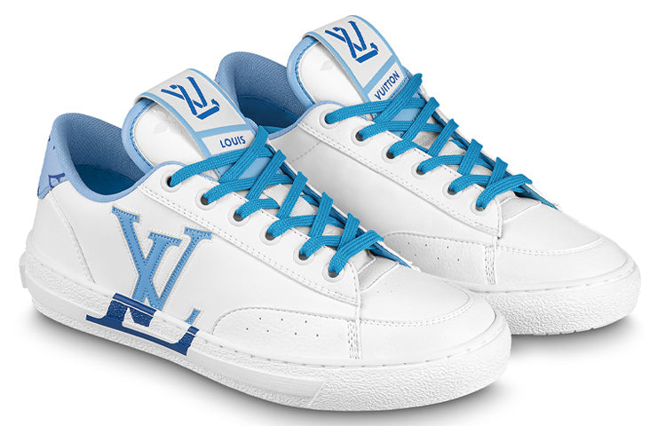 (WMNS) LOUIS VUITTON Charlie Sneakers 'White Blue' 1AAC9L