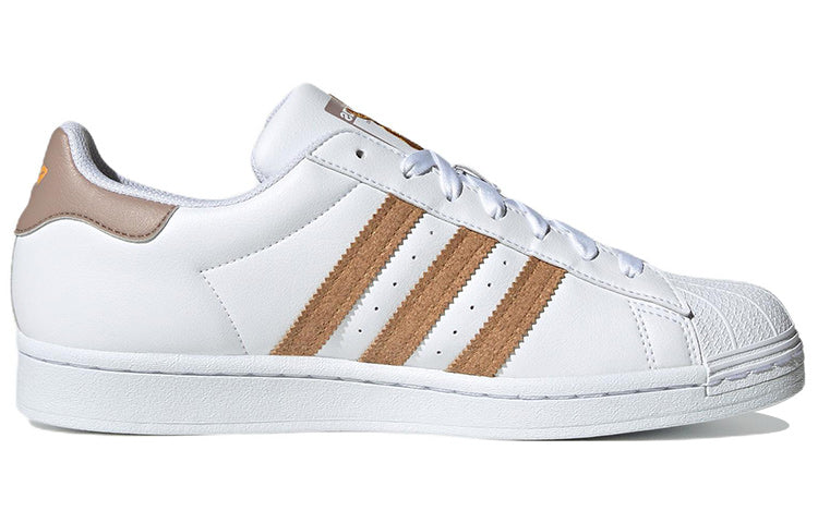 adidas originals Superstar 'White Brown' GY0013