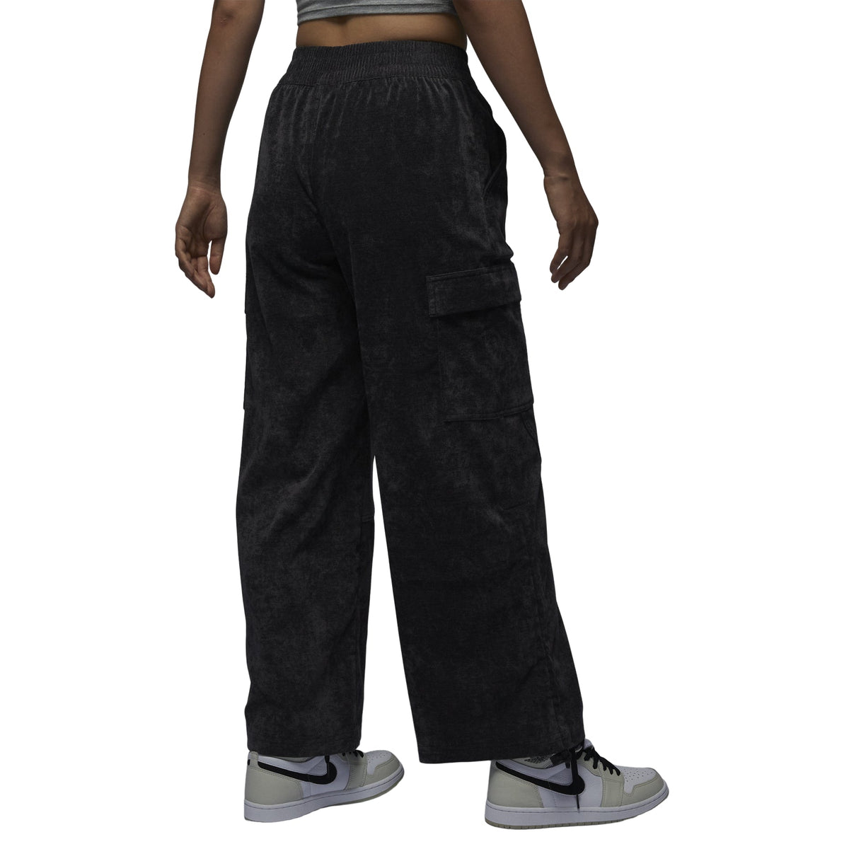 (WMNS) Air Jordan Chicago Corduroy Pants 'Black' FD8210-010