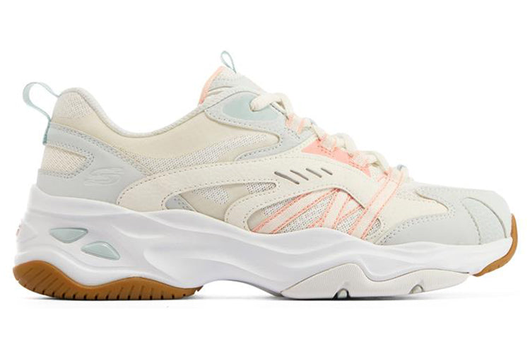 (WMNS) Skechers D'lites 4.0 'Cream' 896134-NTLB