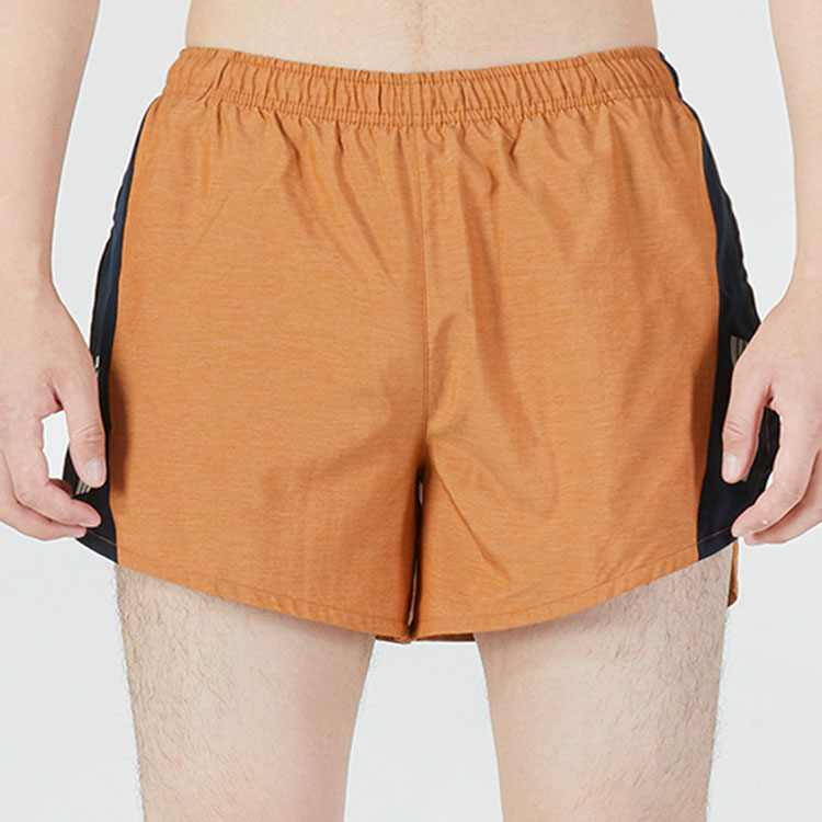 Men's Nike Logo Alphabet Printing Elastic Waistband Straight Shorts Yellow DM4802-241