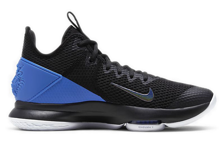 Nike LeBron Witness 4 'Black Hyper Cobalt' BV7427-007