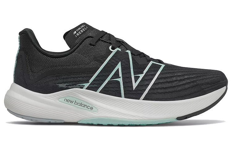 (WMNS) New Balance FuelCell Rebel v2 'Black White Mint' WFCXLR2