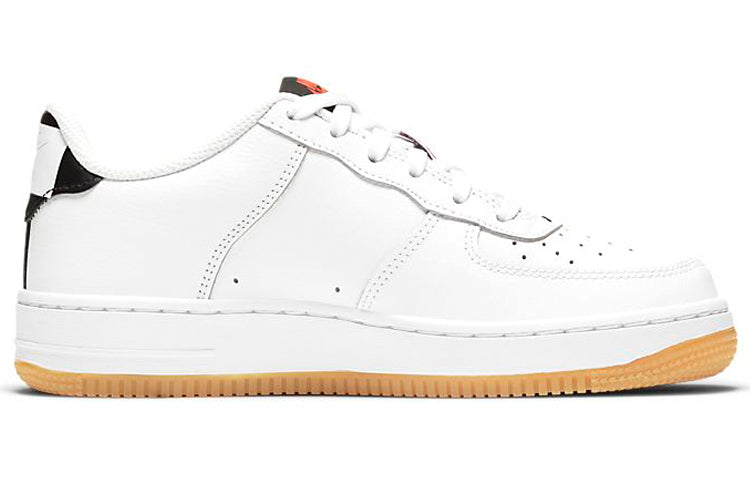 (GS) Nike x NBA Air Force 1 LV8 1 HO20 'White Bright Crimson' CT3842-101