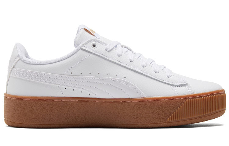(WMNS) PUMA Vikky Platform GS White/ 384643-03