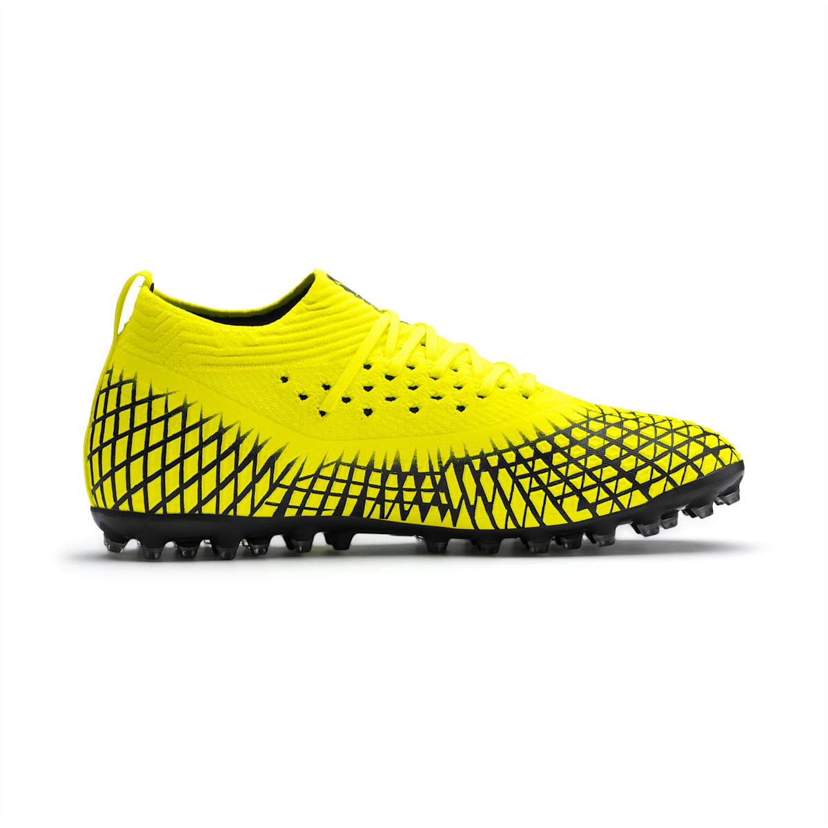 PUMA Future 4.2 Netfit MG 'Neon Yellow Black' 105681-02