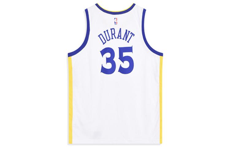 Nike NBA Kevin Durant Golden State Warriors Association Edition Swingman Jersey #35 864417-101
