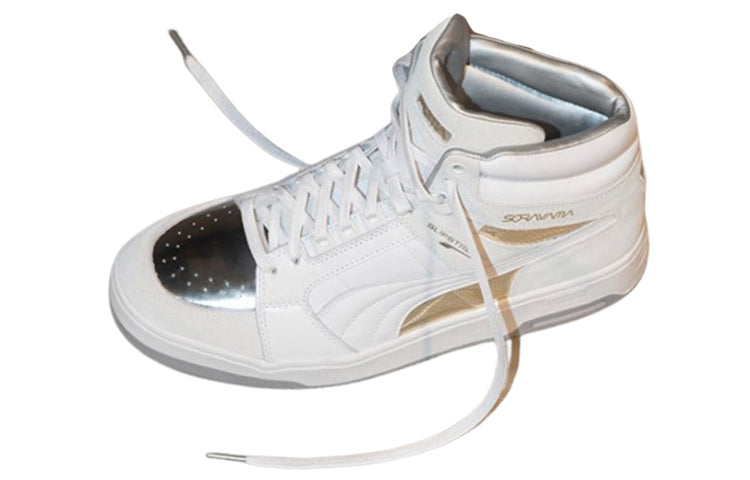 PUMA Slipstream Mid x Sorayama 'White Silver' 394616-01