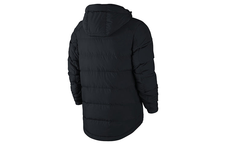 Men's Nike Stay Warm Hooded Down Jacket Black 806862-012