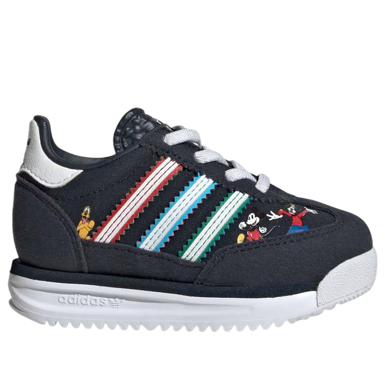 (TD) adidas SL 72 RS Mickey And Friends 'Aurora Ink Cloud White Court Green' JH7455