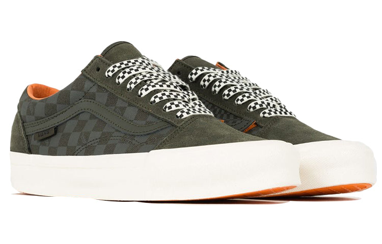 Vans Porter-Yoshida & Co. x OG Old Skool LX 'Green Floral Checkerboard' VN0A4P3XWW6
