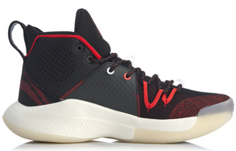 Li-Ning VIII High-Top 'Black Red' ABAQ025-1