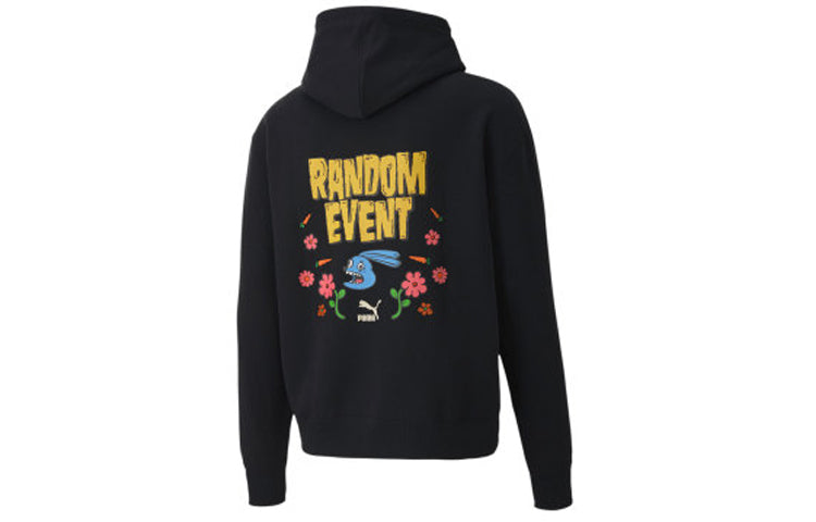 PUMA x Randomevent Pullover Graphic Hoodie 'Black' 596662-01