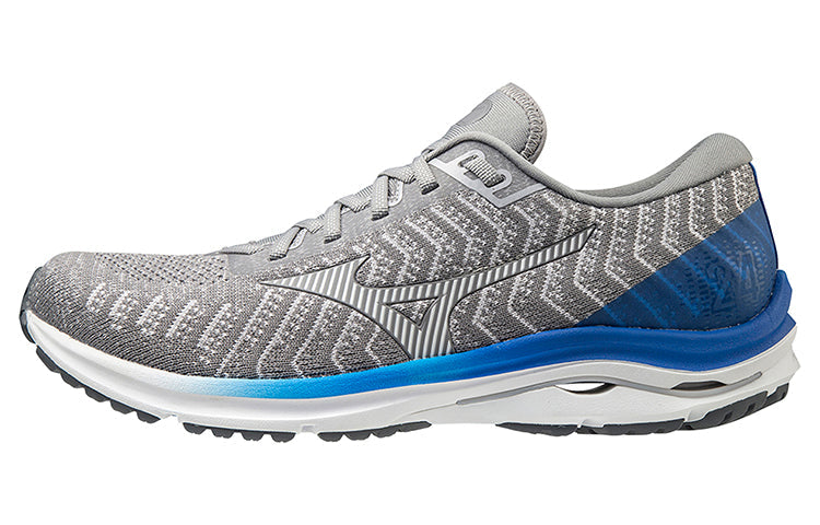 Mizuno Wave Rider 24 Waveknit 'Grey Blue' J1GC207501