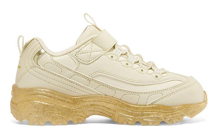 (GS) Skechers James Goldcrown x D'Lites Crystal Marathon Running Shoes 'Beige Gold' 314969L-NAT