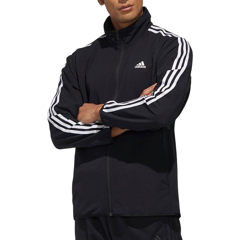 adidas Originals 3-Stripes Jacket 'Black White' TR30J1-BW
