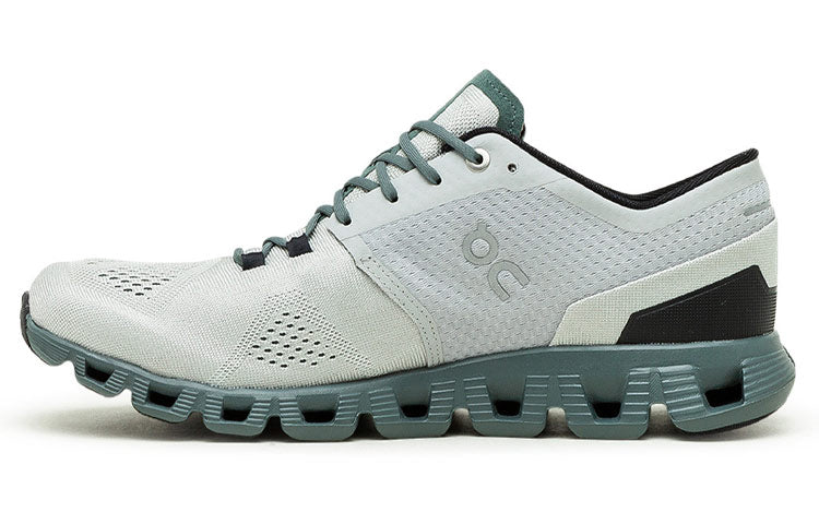 On Running Cloud X 'Gray Green' 40.99595