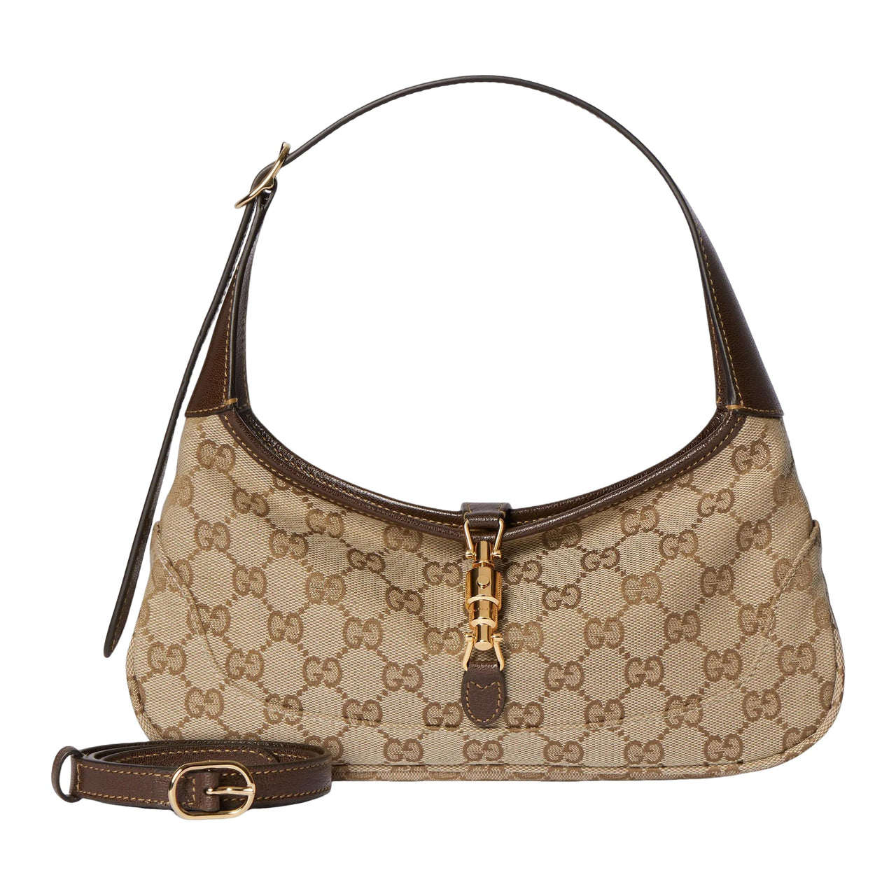 (WMNS) Gucci Jackie Slim Medium Shoulder Bag 'Sand Brown' 863137-FAFV2-9651