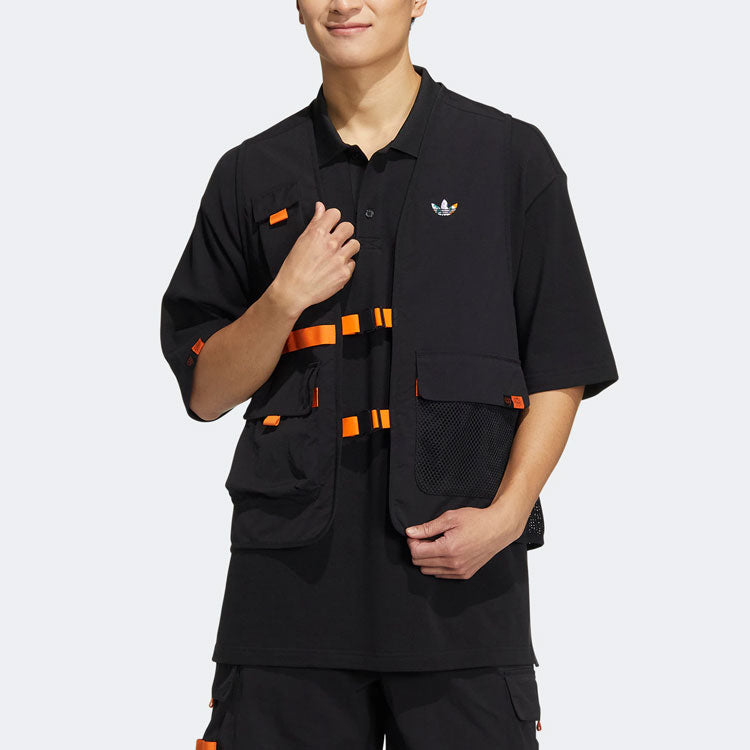 adidas Originals Kentaro Okawara Vests 'Black Orange' HR6441