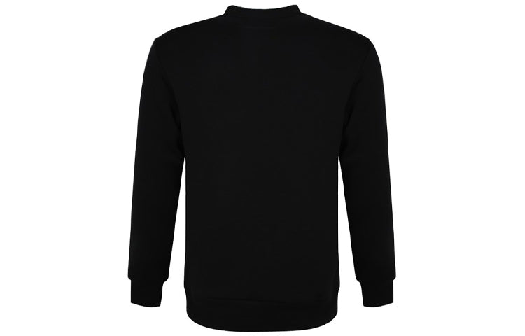 Converse Star Chevron EMB Crew Sweatshirt 'Black' 10008816-A01