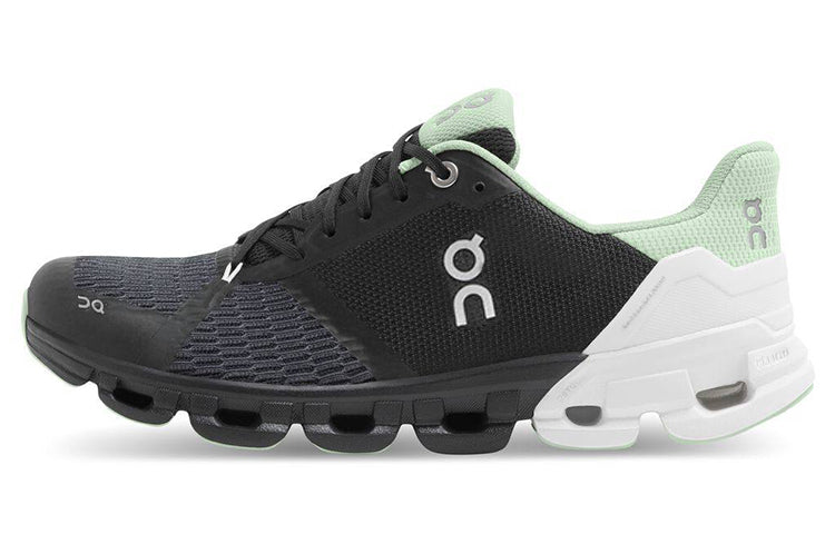 (WMNS) On Running Cloudflyer 'Black White Green' 21.99627