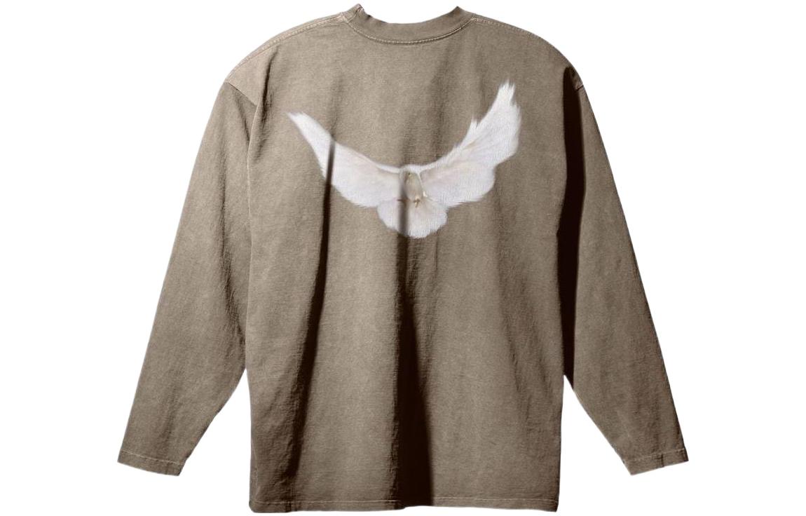 YEEZY Gap x Balenciaga Dove LS T-shirt 'Beige YEEZY-SS22-023
