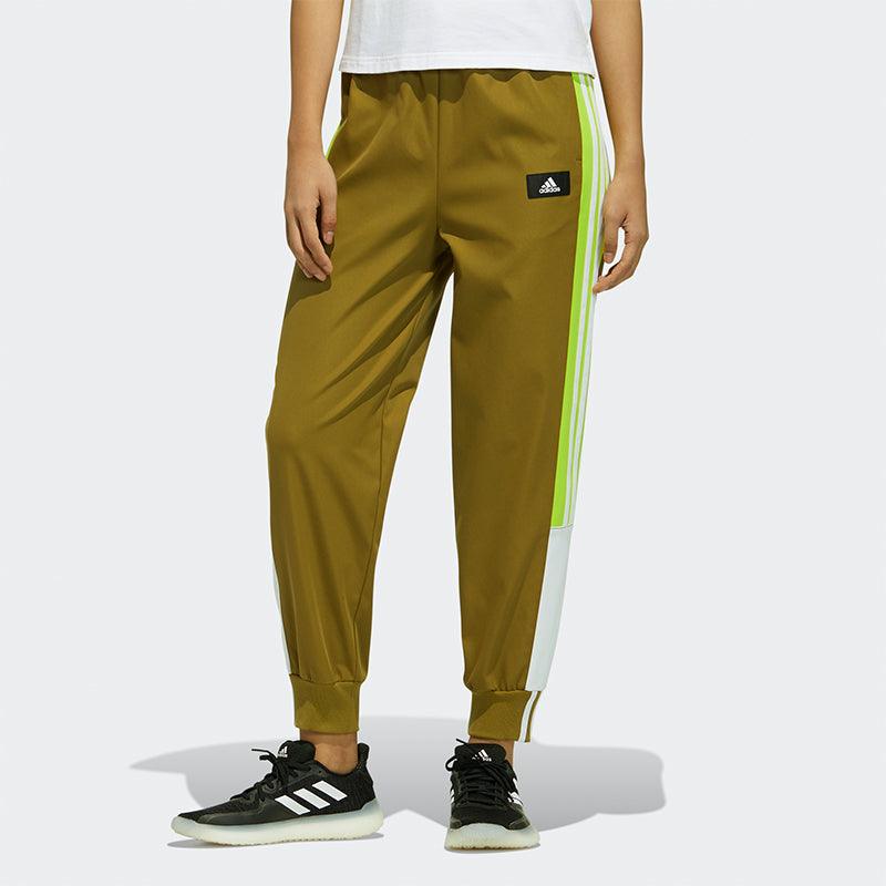 (WMNS) adidas Str Pt Cargo Colorblock Training Sports Long Pants/Trousers Brown GP0605