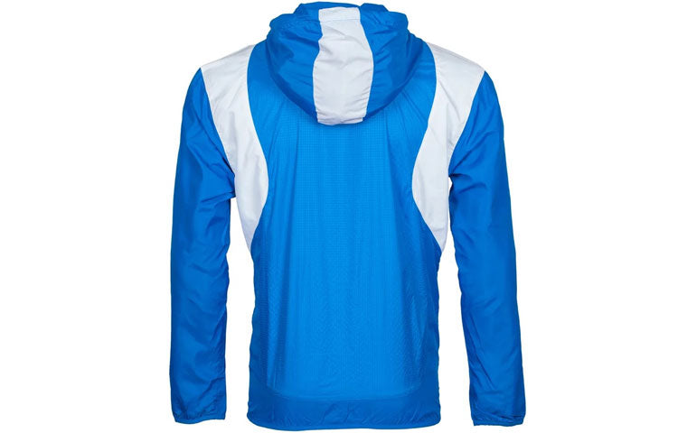 adidas originals Srscher Wb Athleisure Casual Sports Stripe Hooded Jacket Blue F77805