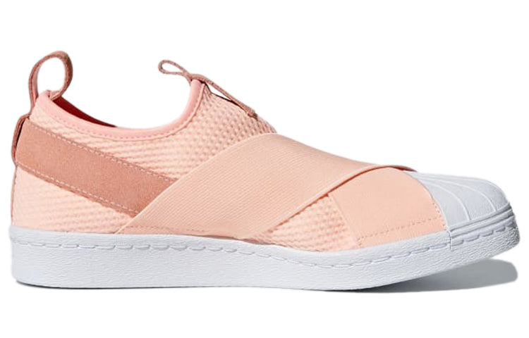 (WMNS) adidas originals Superstar Slip-on Shoes Pink/White AQ0919